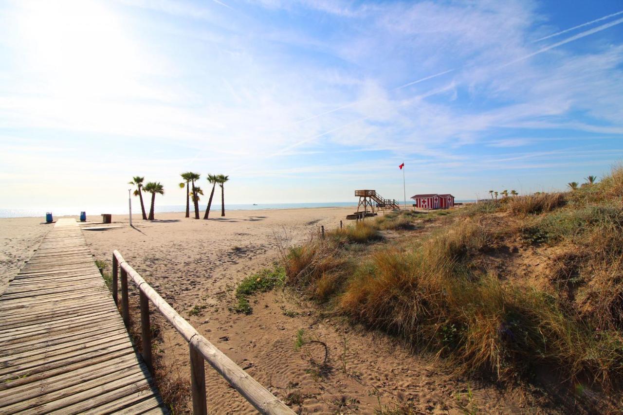 Global Properties, Apartamento De 2 Habitaciones Con Terraza Y Vistas Al Mar Canet d'En Berenguer Luaran gambar