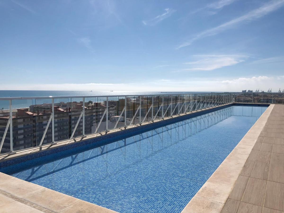 Global Properties, Apartamento De 2 Habitaciones Con Terraza Y Vistas Al Mar Canet d'En Berenguer Luaran gambar