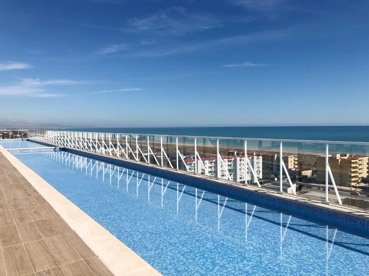 Global Properties, Apartamento De 2 Habitaciones Con Terraza Y Vistas Al Mar Canet d'En Berenguer Luaran gambar